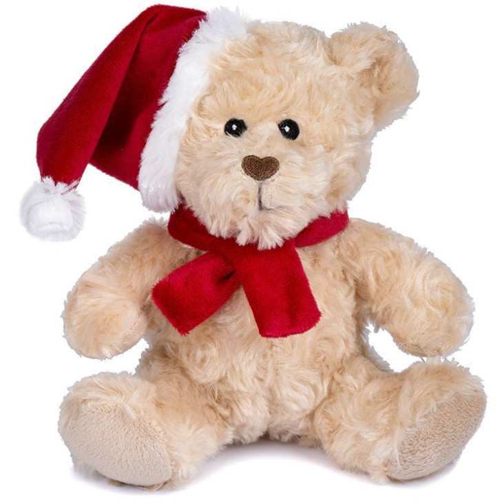 Miri Moo Curly Bear with Scarf 15cm Plush (0 MTHS +)