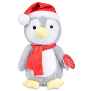 Jingle Joy Penguin with Hat & Scarf 25cm Plush (0 MTHS +)