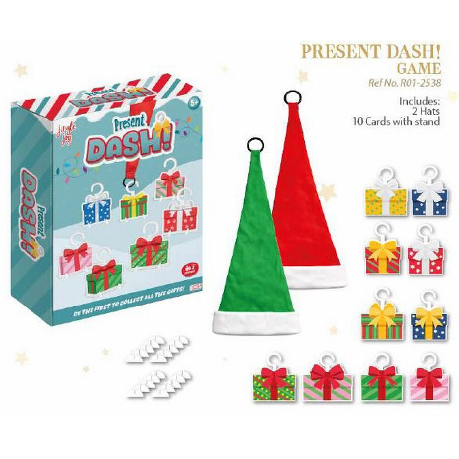 Jingle Joy Present Dash Game (19.5x16x6cm) (5+ YRS) (Due In)