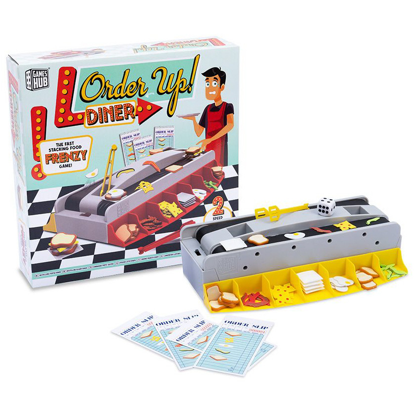 Games Hub Order Up! Diner Game (27x27x6.5cm) (8+ YRS)