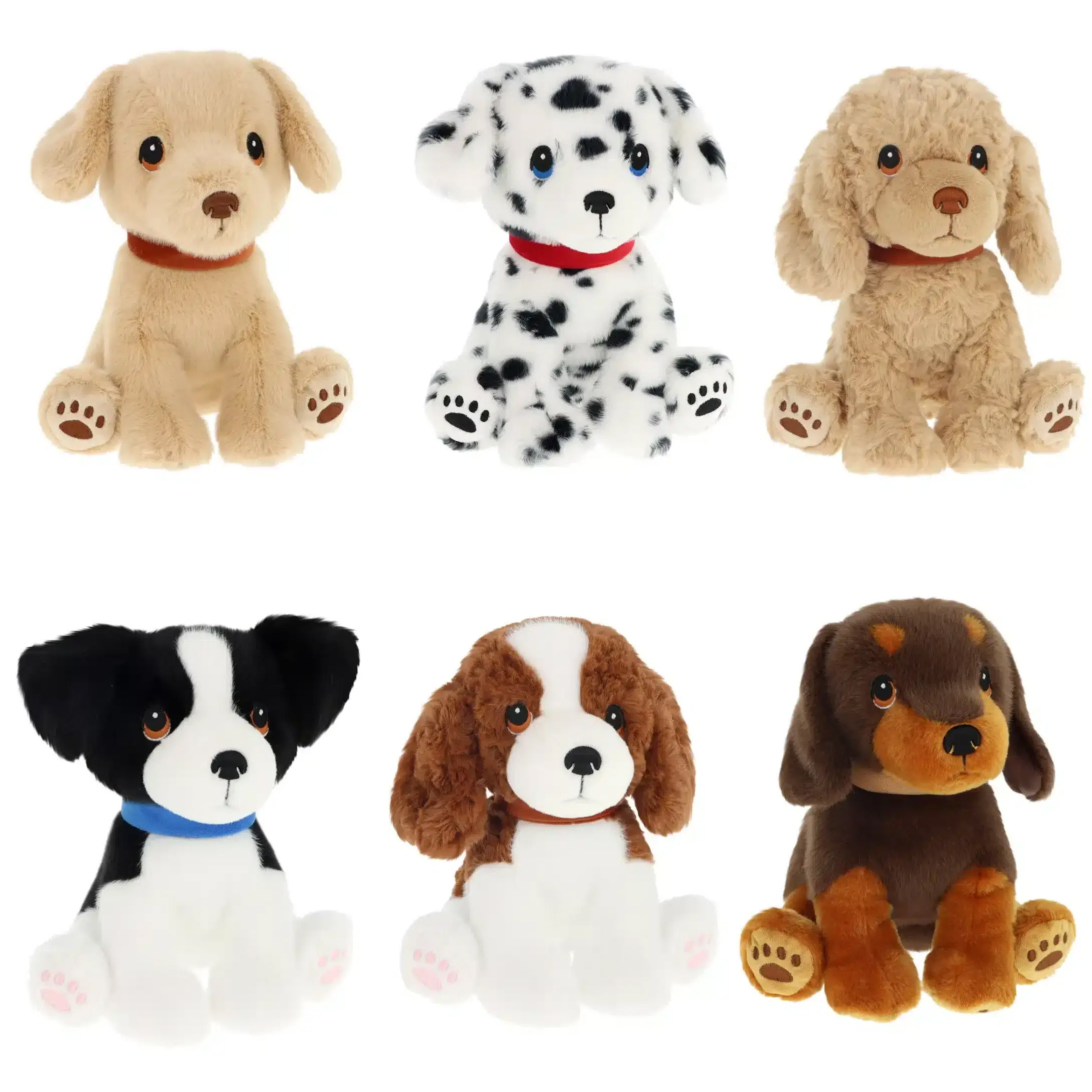 Keeleco 100% Recycled Soft Toy: Keelco 23cm Puppy Love (6 asstd.) (NEW)