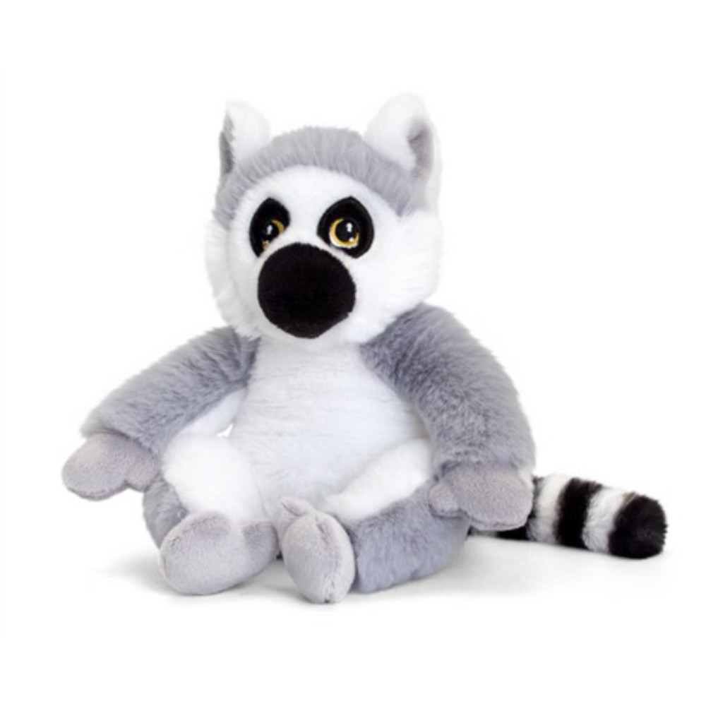 Keeleco 100% Recycled Soft Toy: Keelco 18cm Lemur (E.O.L.)