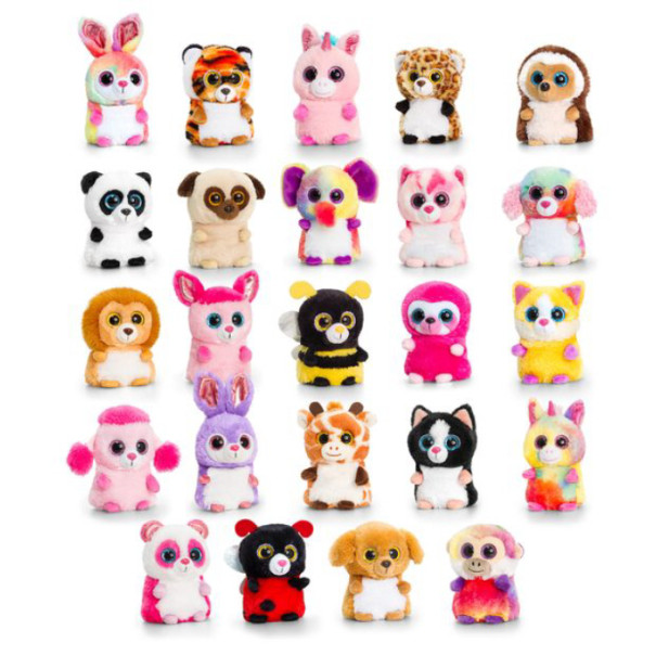 Keel Soft Toy: Mini Motsu 10cm Assortment (24 asstd.) (CDU)