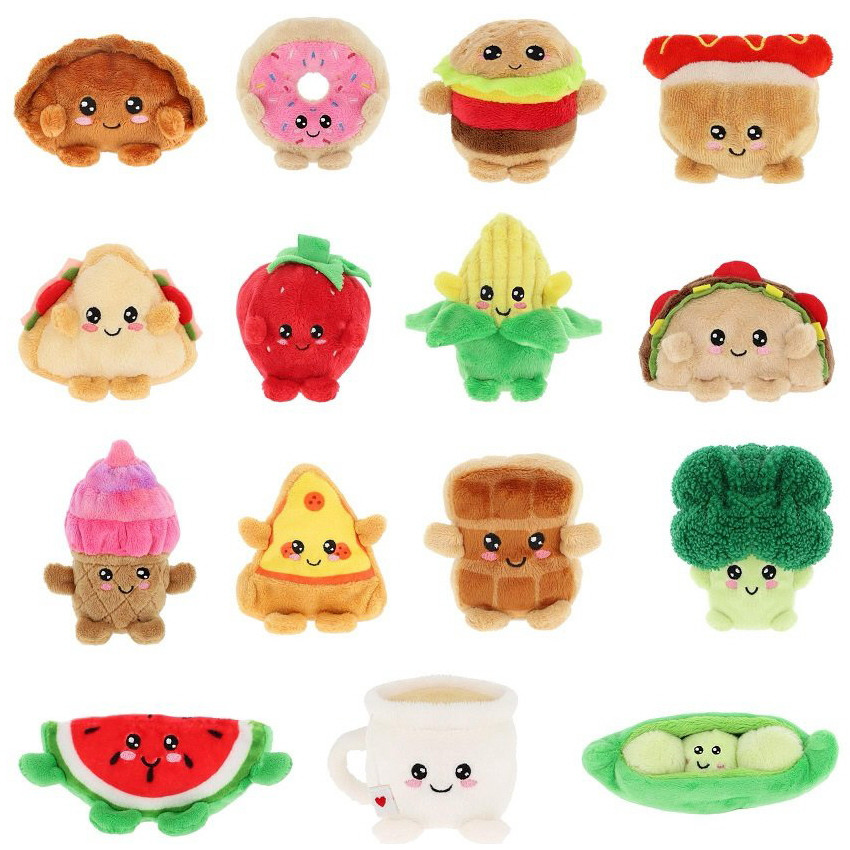 Keel Soft Toy: Bobballs Food 8cm (15 asstd.) CDU (NEW)