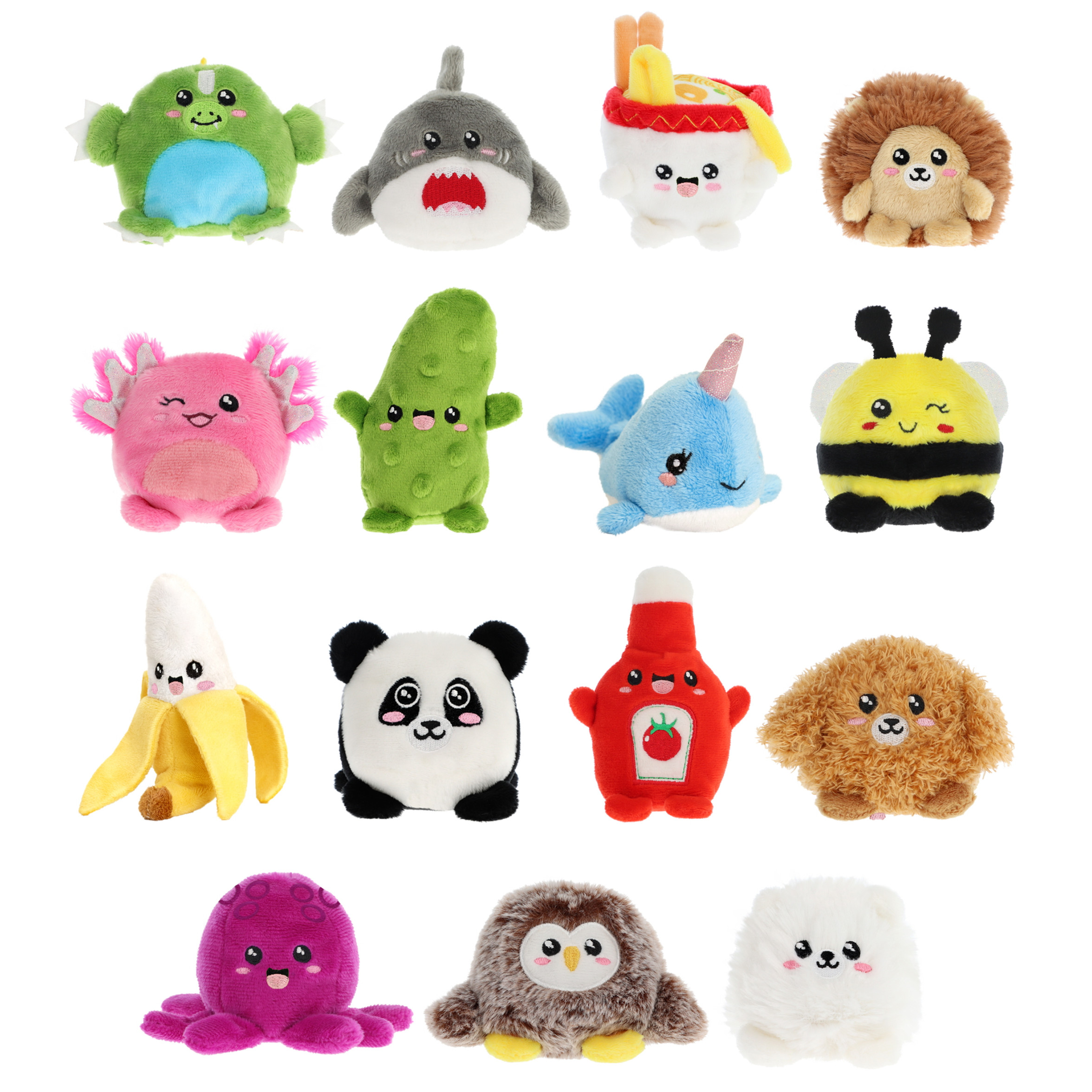 Keel Soft Toy: Bobballs Randoms 8cm (15 asstd.) (CDU)