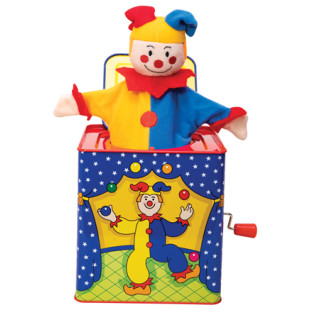 Schylling Jester Musical Jack In The Box (16x15x15cm) (18 MTHS +)