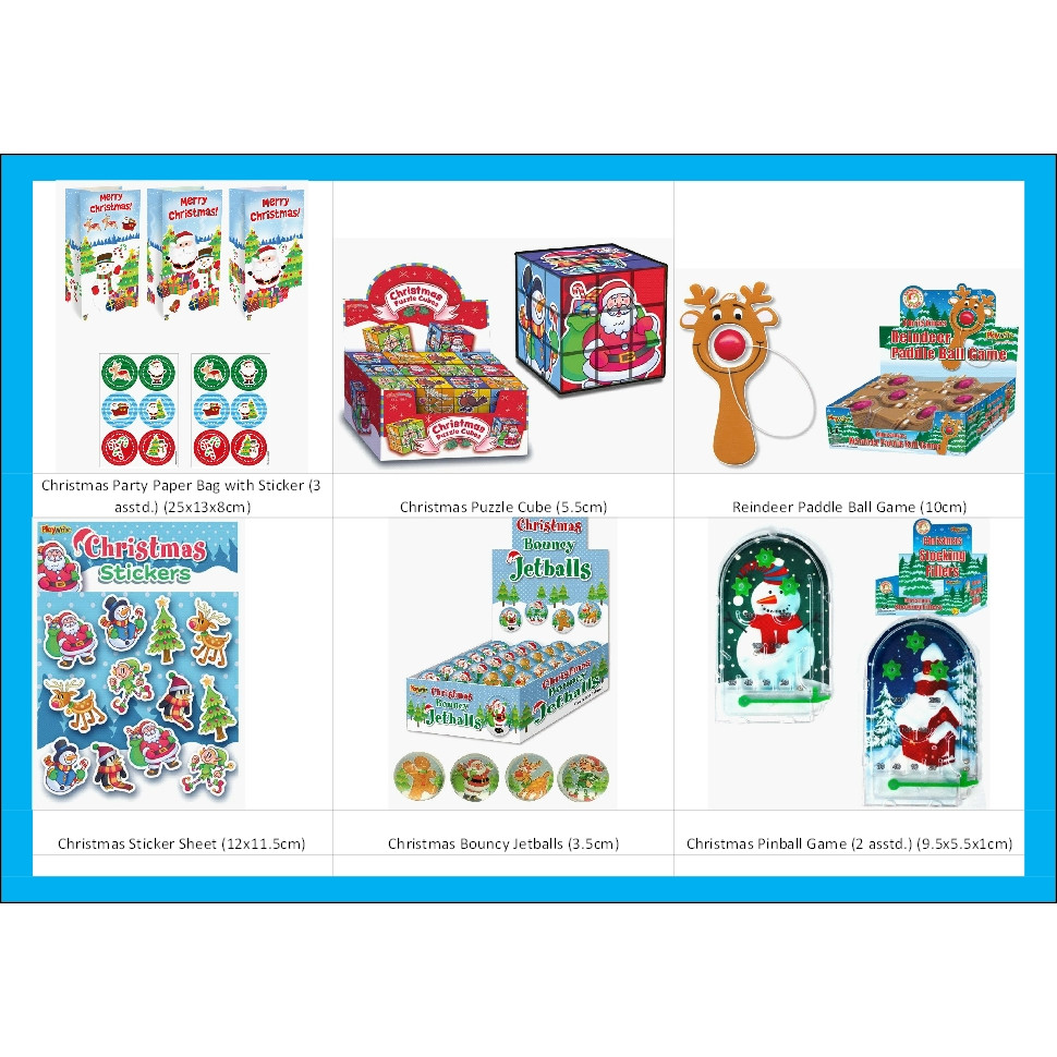 Xmas Pre-packed Gift Bag: Std. Rated (&Acirc;&pound;1.50 RANGE)