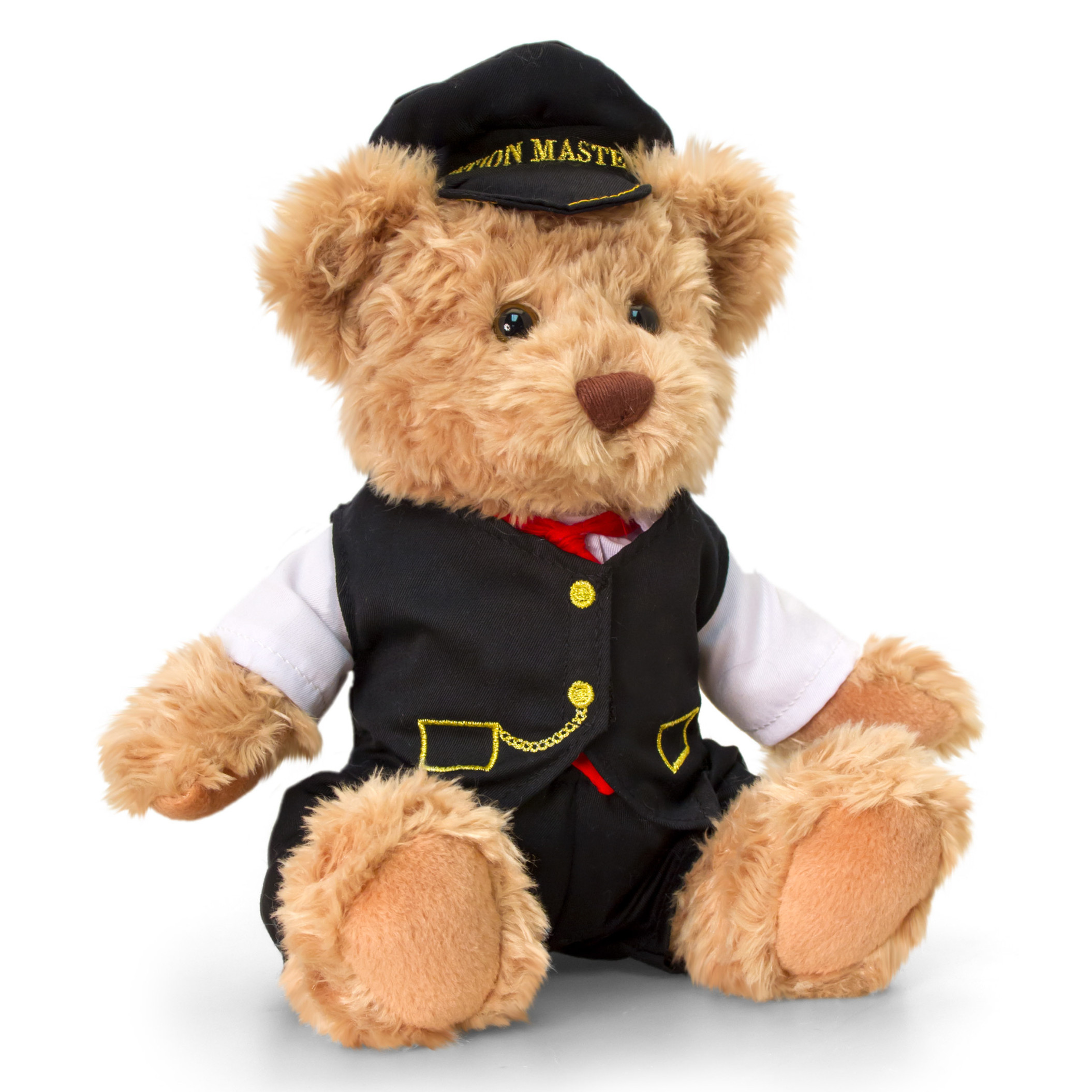 Keel Soft Toy: William the Station Master Bear 20cm (full uniform)