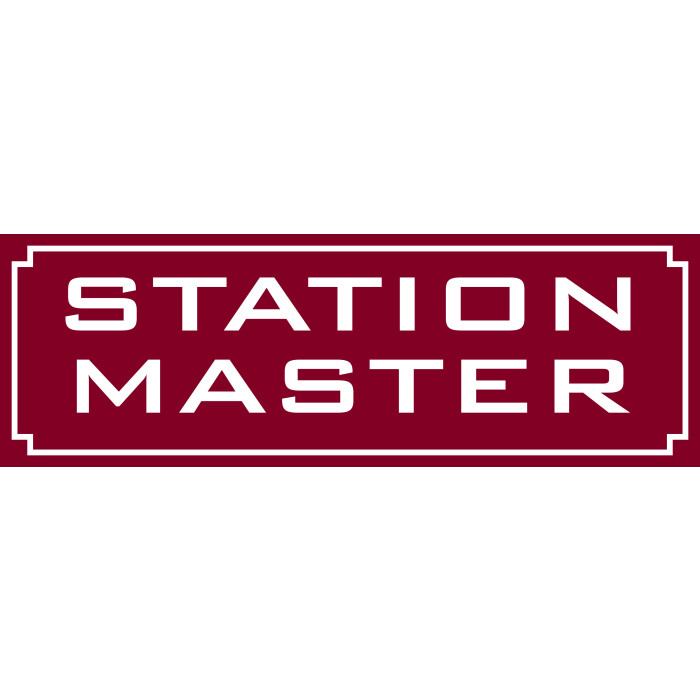 (HIDDEN) Replica E/S: Station Master (Maroon)