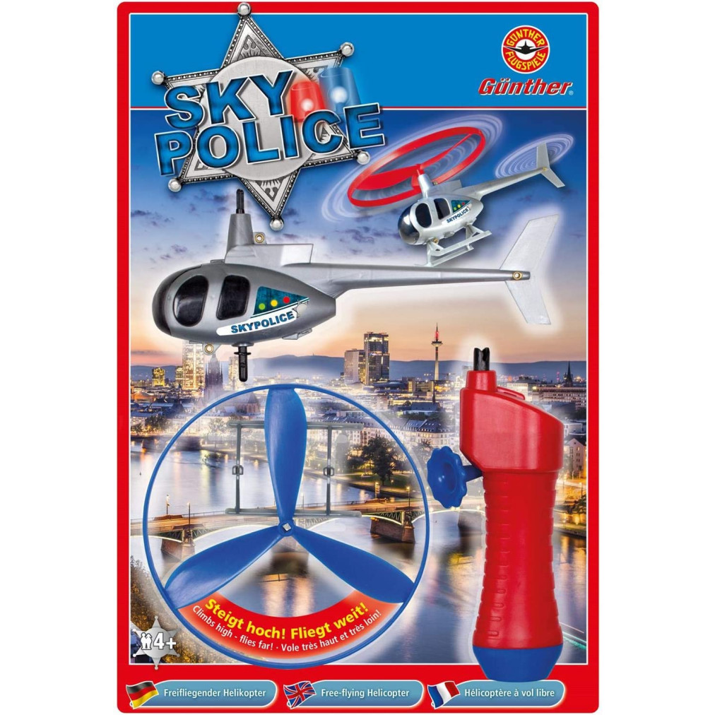 Gunther Sky Police Flying Toy (4+ YRS)