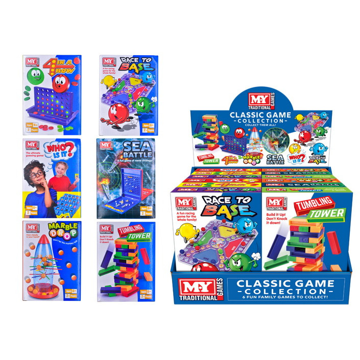 MY Traditional Classic Game Collection (6 asstd.) (20x14.5x4cm) (CDU)