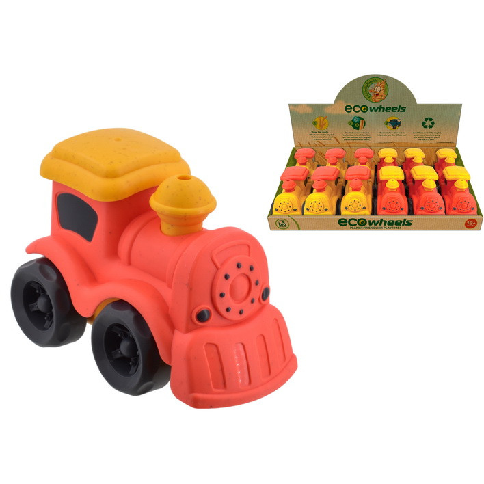 Eco Wheels Bio Plastic Train 11cm (CDU) (18 MTHS+)