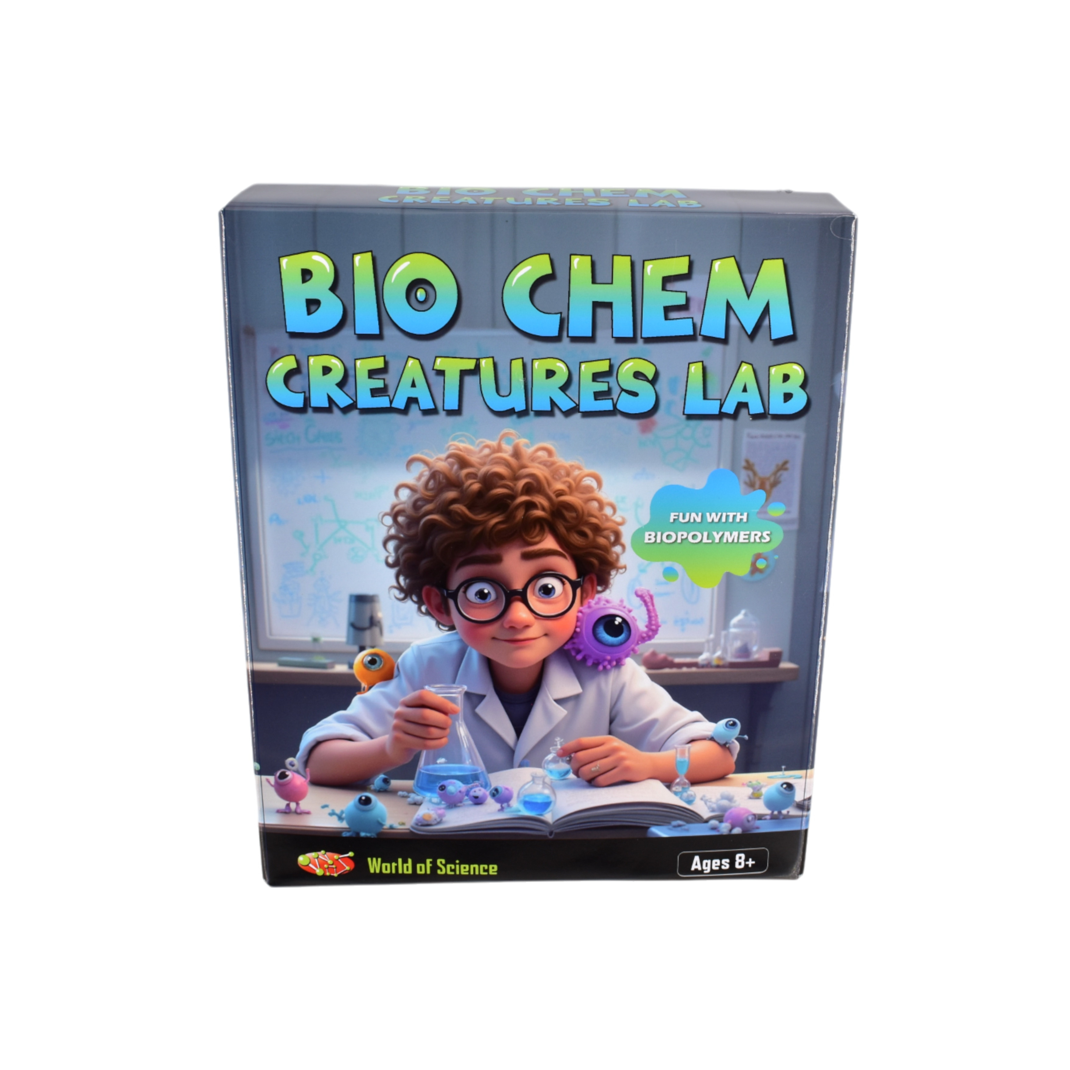 World of Science Bio Chem Creatures Lab Science Kit (21.5x17x4cm) (8+ YRS)