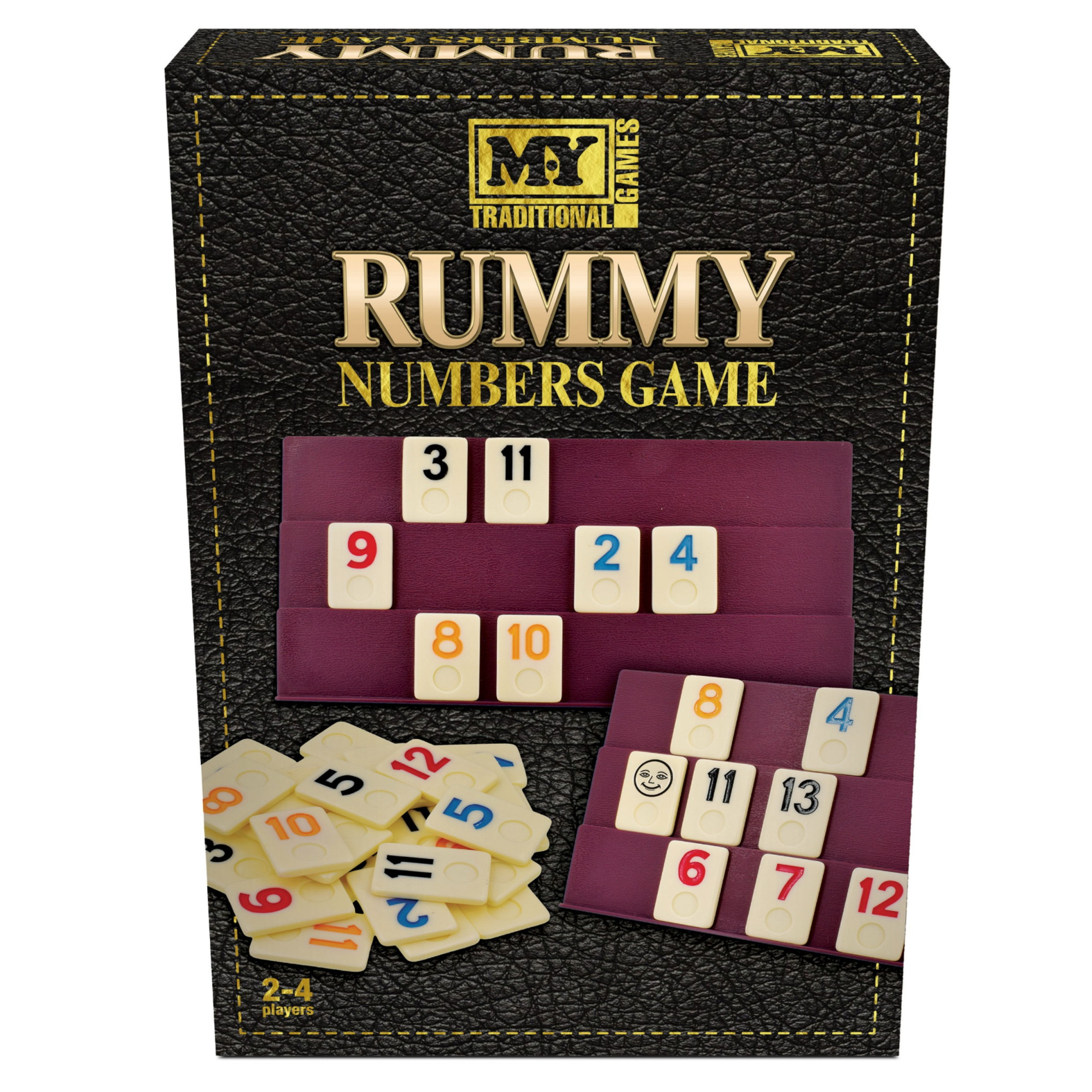 Rummy Family Game in Colour Box (27x19x6.5cm) (NEW)