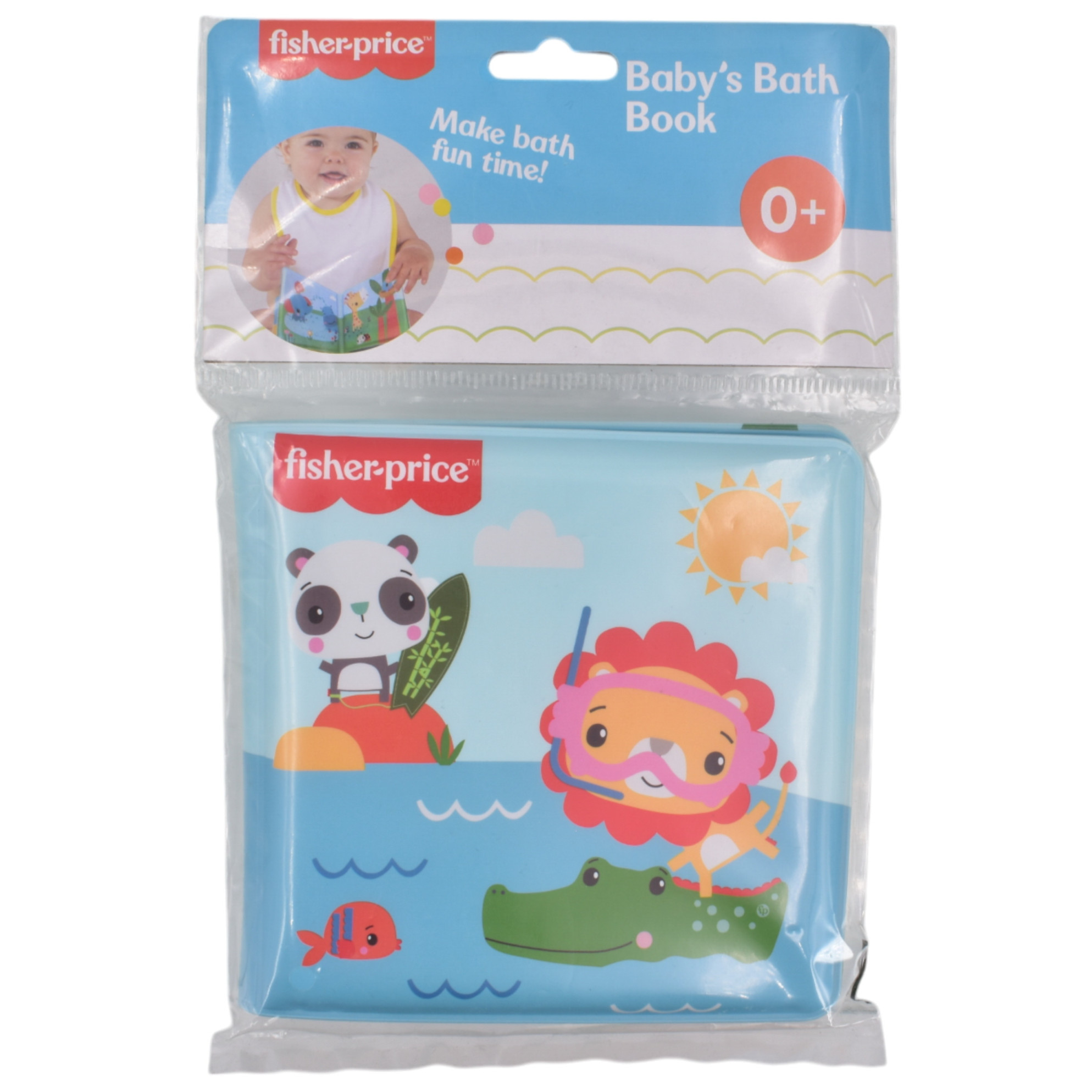 Fisher Price Baby's Bath Book (23x16.5) (0 MTHS +)