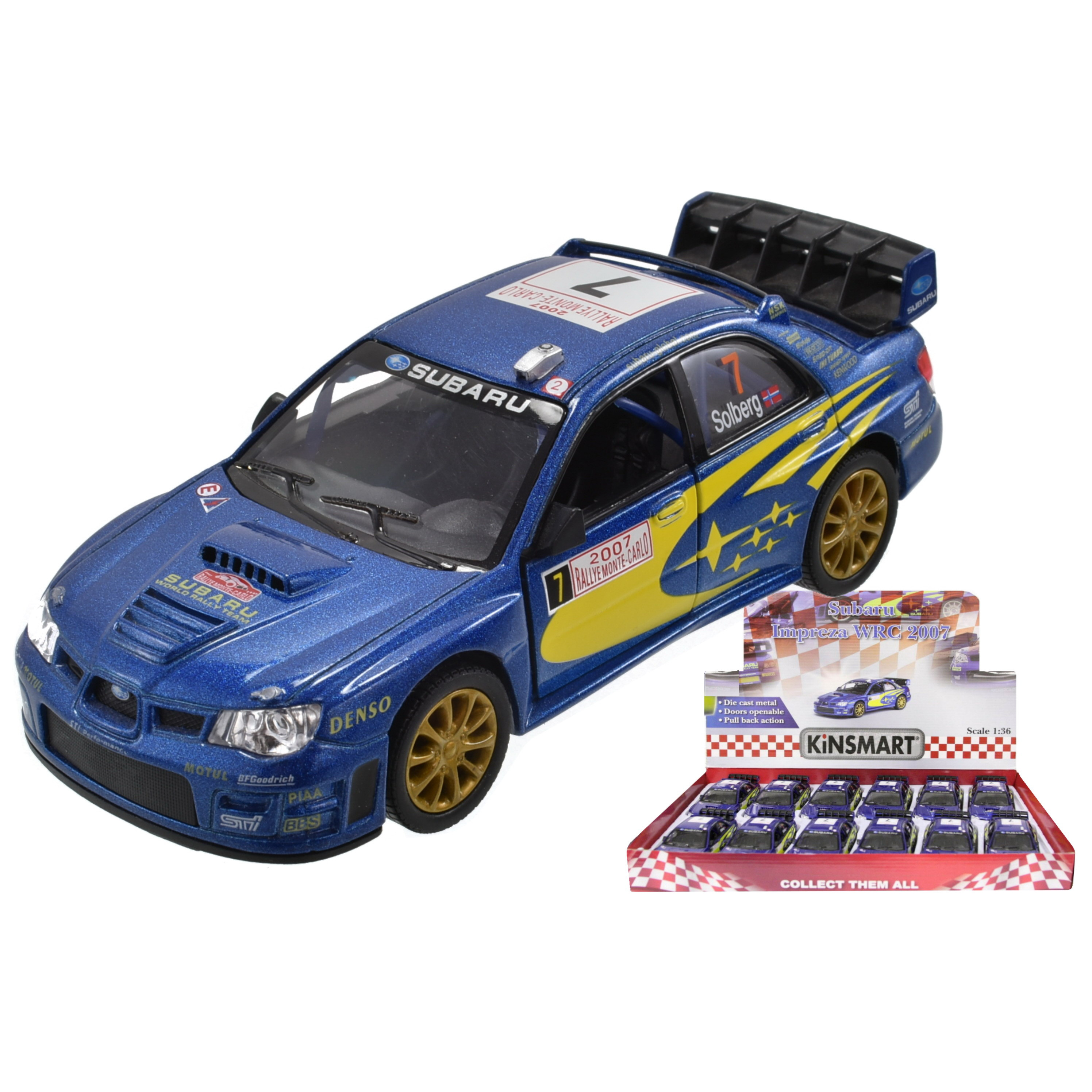 Subaru Impreza WRC 2007 D/C - 1:36 (CDU) (NEW)