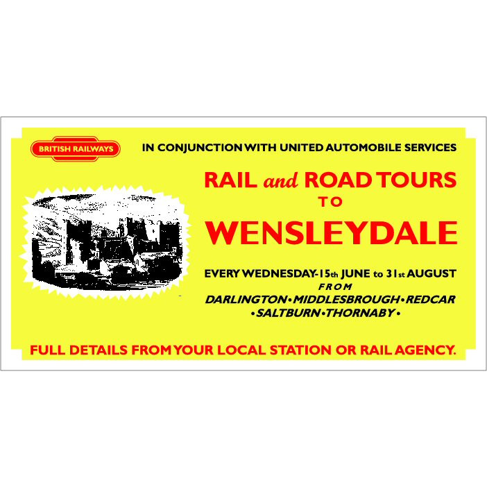 Replica E/S: Wensleydale Rail & Road Tours