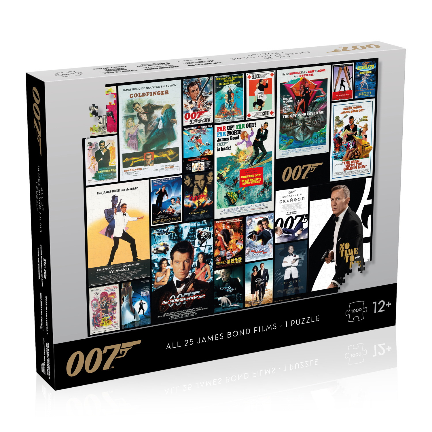 Jigsaw: James Bond Movie Poster Puzzle (1000 pce)