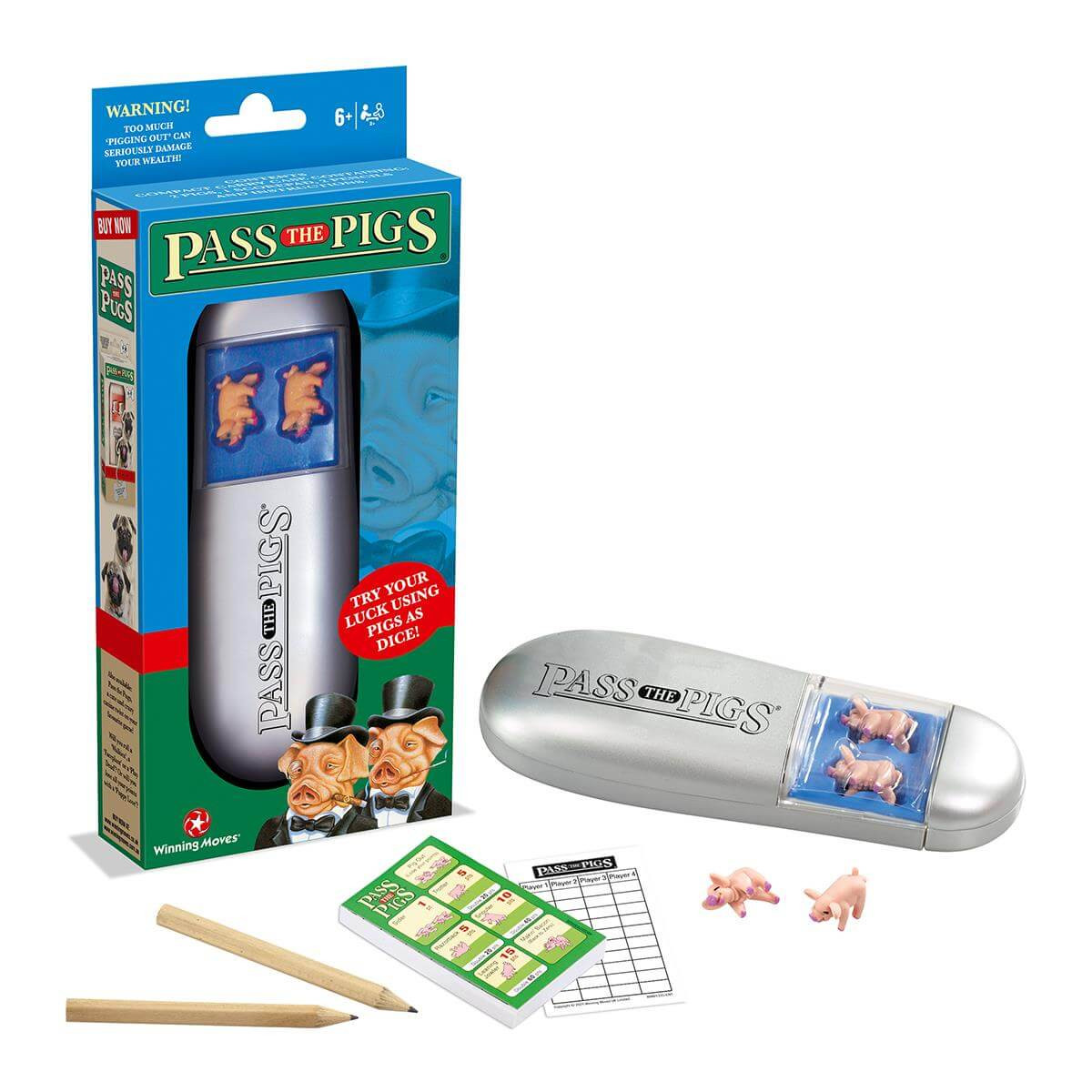 Pass the Pigs Dice Game (6+ YRS) (E.O.L.) - SAVE 10% !!