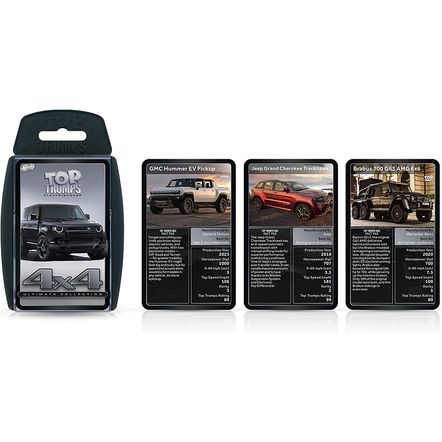 Top Trumps Classics: Ultimate 4X4 Vehicles