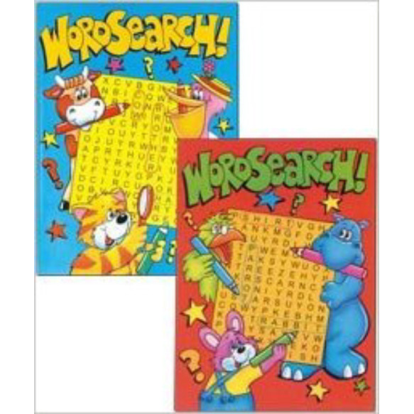 (HIDDEN) Junior Word Search (A4) (4 asstd.)