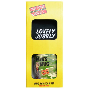 Only Fools & Horses Dave's Mug & Socks Gift Set