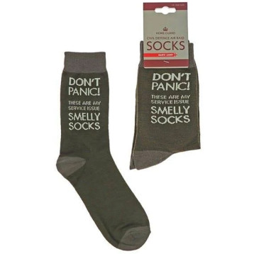 Dad's Army Socks - Don't Panic - Smelly Socks