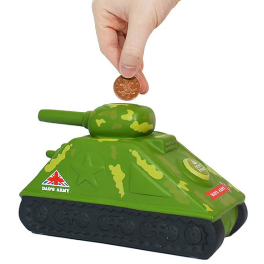 Dad's Army Ceramic Money Tank (15x20x10cm)