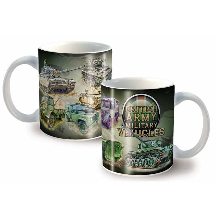 British Army Military Vehicles Coffee Mug