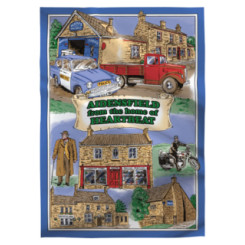 Personalised Souvenirs: Full Colour Tea Towel on White Cotton