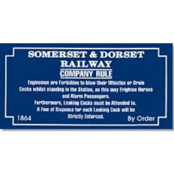 (HIDDEN) Replica E/S: Somerset & Dorset Railway Whistles & Cocks