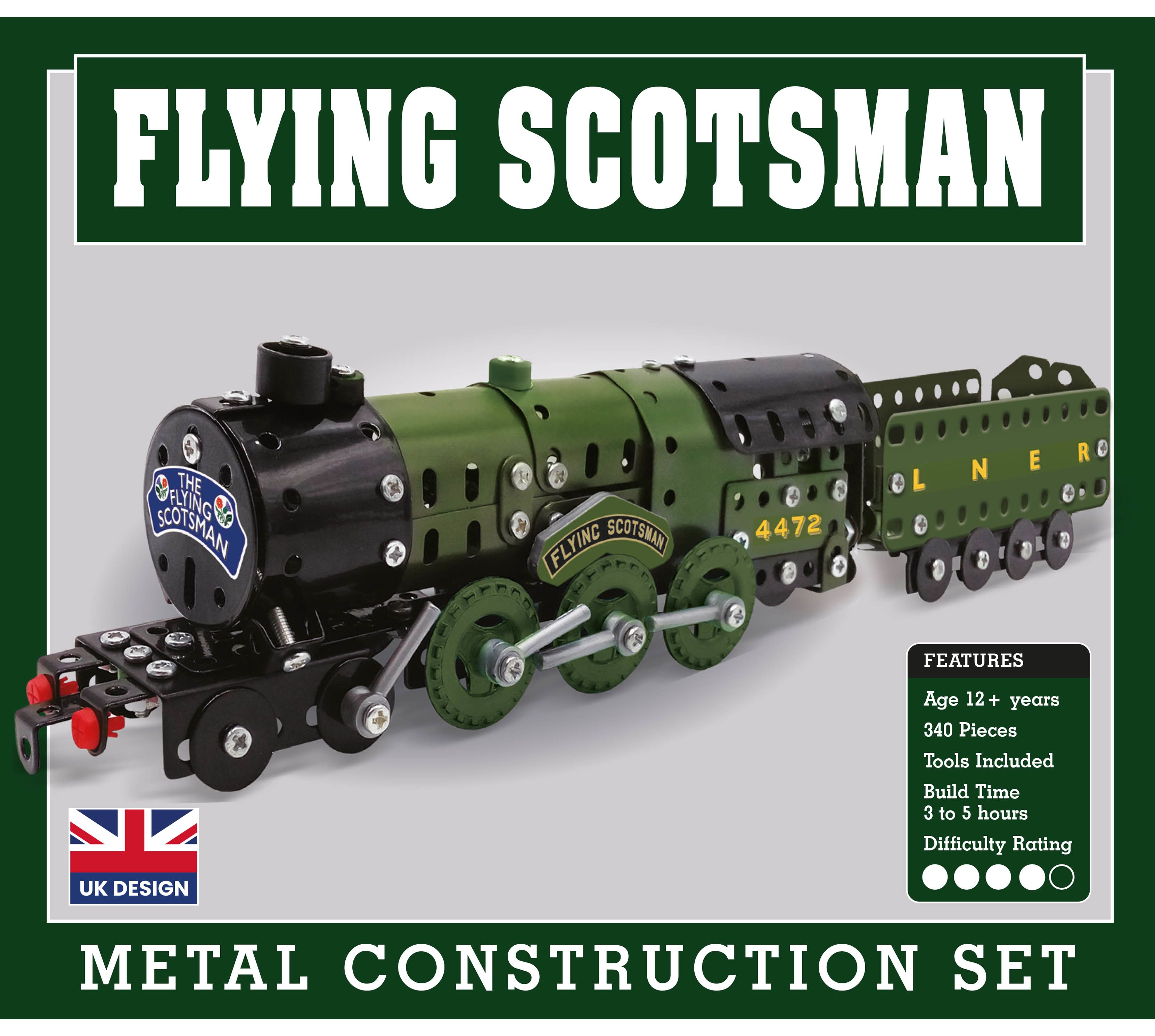 CHP0015 Flying Scotsman Locomotora Kit de Construcción de Metal 